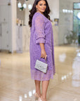 Velvet set with viscose, cotton and elastane, soft and comfortable, shown in the image.