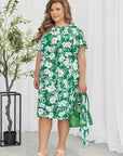 Kleid mit Blumendruck