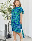 Sukienka w kwiatowy print