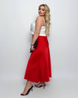 Falda midi
