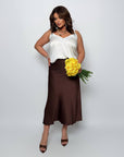 Falda midi
