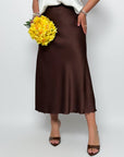 Falda midi