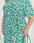 Sukienka w kwiatowy print