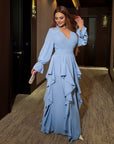 Long dress with ruffles - Twiggy Shop