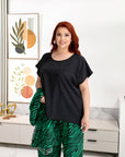Lightweight three-piece set от polyester и elastane, подходящ за ежедневна употреба, в ярки цветове и моден дизайн.
