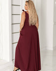 Дълга soft рокля с polyester от бранд EU082025, изображение на елегантна и комфортна дамска рокля.