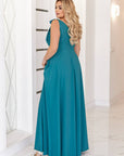 Дълга soft рокля с polyester, модел EU082025, изображение на изображение IMG_3987.