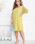 Loose-fit chiffon dress - Twiggy Shop