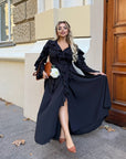 Long ruffled dress - Twiggy Shop