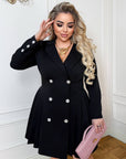 Short blazer-style dress - Twiggy Shop