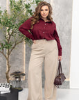 Ribbed velvet trousers - Twiggy Shop