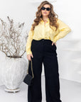 Ribbed velvet trousers - Twiggy Shop