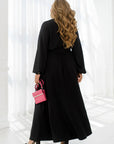 Long dress with open neckline - Twiggy Shop