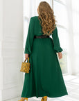 Long dress with open neckline - Twiggy Shop