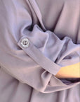 Set of shirt and bermuda shorts made of cotton fabric , White цвят, с приятен за кожата плат, подходящ за летен стил.