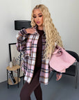 Fleece-lined three-piece set