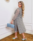 Floral chiffon dress - Twiggy Shop