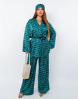 Printed set with a scarf от polyester, viscose и elastan, с ярки цветни принтове.