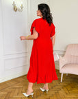 Loose-fit dress with ruffles - Twiggy Shop