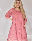 Loose fit lace dress - Twiggy Shop
