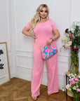 Knitwearен комплект с cotton, polyester и elastan, показан на изображението.
