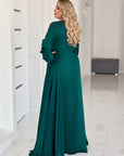 Long dress with neckline - Twiggy Shop