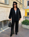 Ensemble tricot chaud