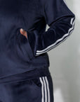 Velvet set with a zipper - Twiggy Shop