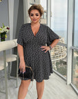 Short Floral Jumpsuit