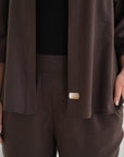 Conjunto blazer y pantalón lino