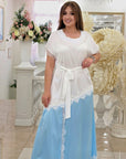 Vestido con encaje delicado