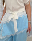 Conjunto con delicado encaje