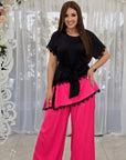 Conjunto con delicado encaje