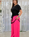 Conjunto con delicado encaje