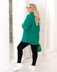 Ribbed knit set with a shirt - Twiggy Shop