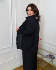 Striped linen-blend set - Twiggy Shop