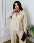 Linen-blend set - Twiggy Shop