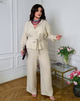 Linen-blend set - Twiggy Shop