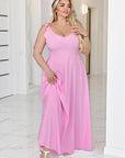 Vestido largo de tela suave