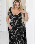 Vestido largo de tela suave