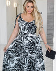 Vestido largo de tela suave