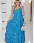 Vestido largo de tela suave
