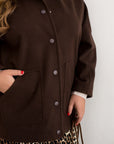 Short bomber-style coat - Twiggy Shop