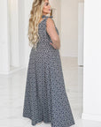 Vestido largo de tela suave