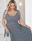 Vestido largo de tela suave