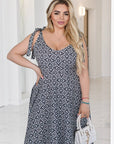 Vestido largo de tela suave
