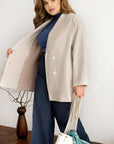 Short coat with belt - Twiggy Shop