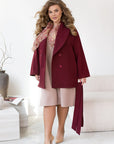 Short coat with belt - Twiggy Shop