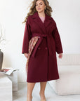 Long belted coat - Twiggy Shop