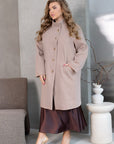 Long straight-cut coat - Twiggy Shop